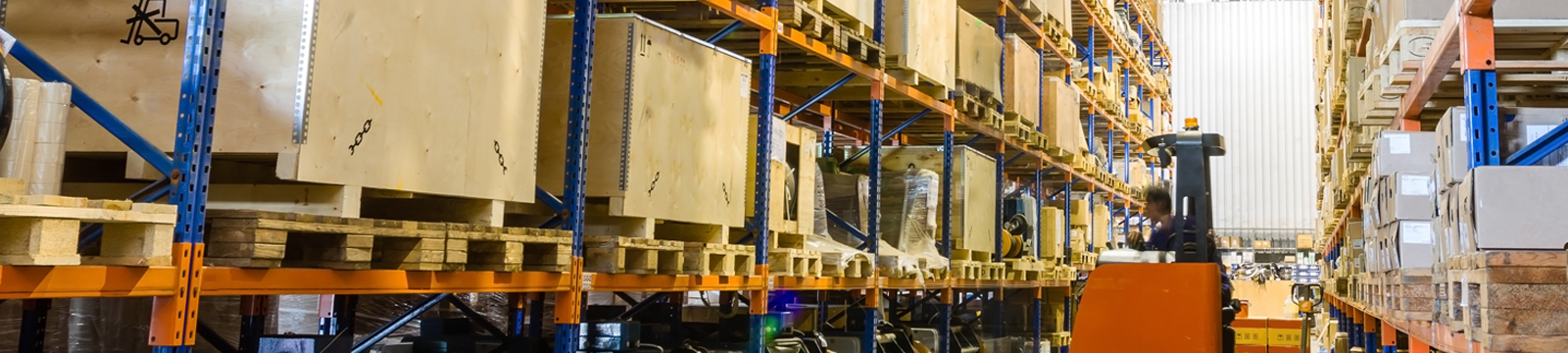 Warehouse racks and shelves